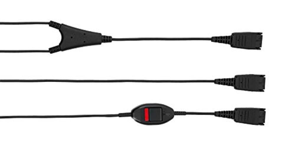 

GN Audio Japan Jabra Supervisor Cord (New Y-Cord for Monitoring, with Mute Switch for Supervisors) 8800-02-01