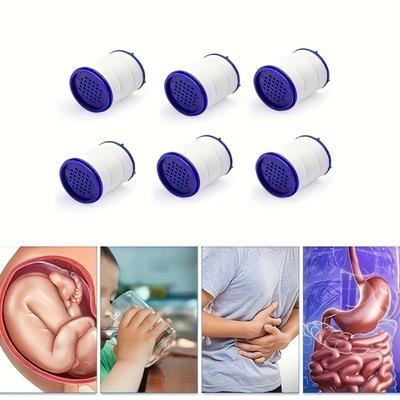 10/20 cartucce di ricambio per filtro dell'acqua per sistemi di filtraggio della doccetta del rubinetto, elementi purificatori universali per rubinetti del lavandino