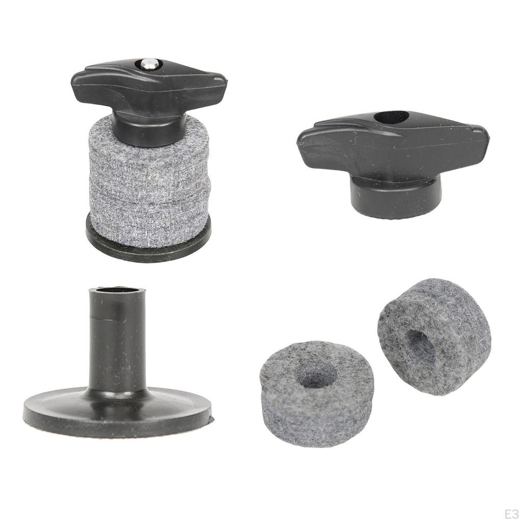 Cymbal Accessories, Stand Felts, Sturdy, Easy To Install, Sleeve