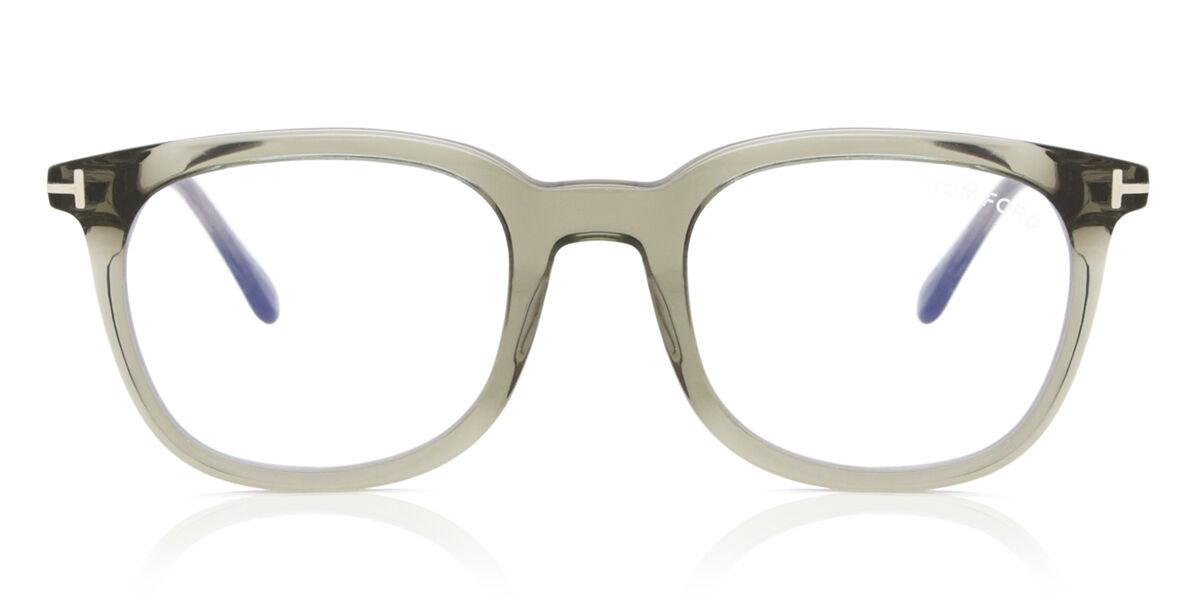 

Tom Ford Ft5904 B Blue Light Block 096 Men Eyeglasses Olive Green/50