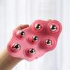 Seven ball massage rollers, unblocking meridians, brushing calf massage, brushing fitness muscles, relaxing massage tools