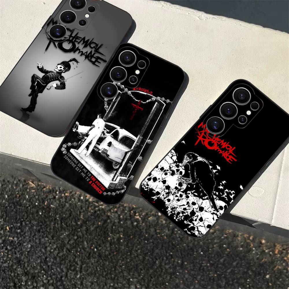My Chemical Romance Phone Case For Samsung S 24 Fe 25 Ultra Plus 20 Lite 21 30 22 23 24 22 Ultra 5G Fundas