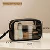 Large Transparent PVC Waterproof Travel Makeup Bag - Thickened, Multi-purpose, Portable Handheld Storage