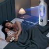Cooling Fan Personal Mini Air Conditioner Digital Display 6 Wind Speeds Energy-Saving Blade-Free Silent Portable Air Conditioner