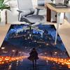 1pc castle Halloween Carpet, for Home & Office Decor, Desk Chair Carpet, Festive Gift,Conference Room CarpetL1112
