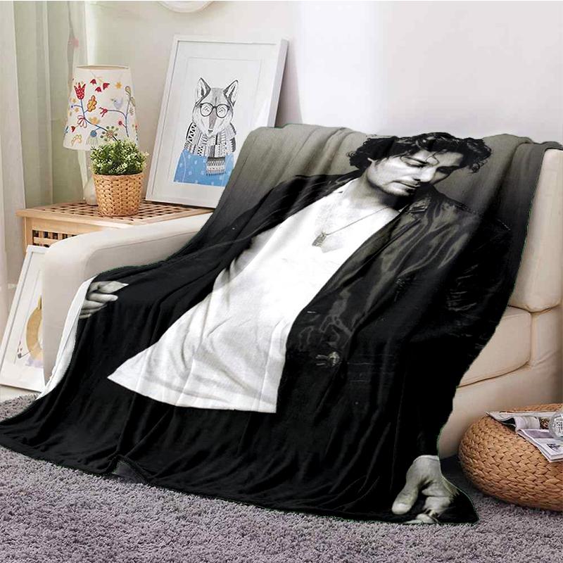 3D Print Chayanne Puerto Rican Latin Pop Gift Blanket,Soft Throw Blanket for Home Bedroom Bed Sofa Travel Picnic Cover Kids