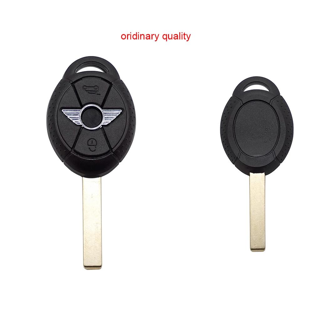 

Cocolockey Remote Key Fob Shell Case Fit for Old BMW Mini Cooper S R50 R53 Blank Key 3 Buttons Uncut Blade Keychain Accessories