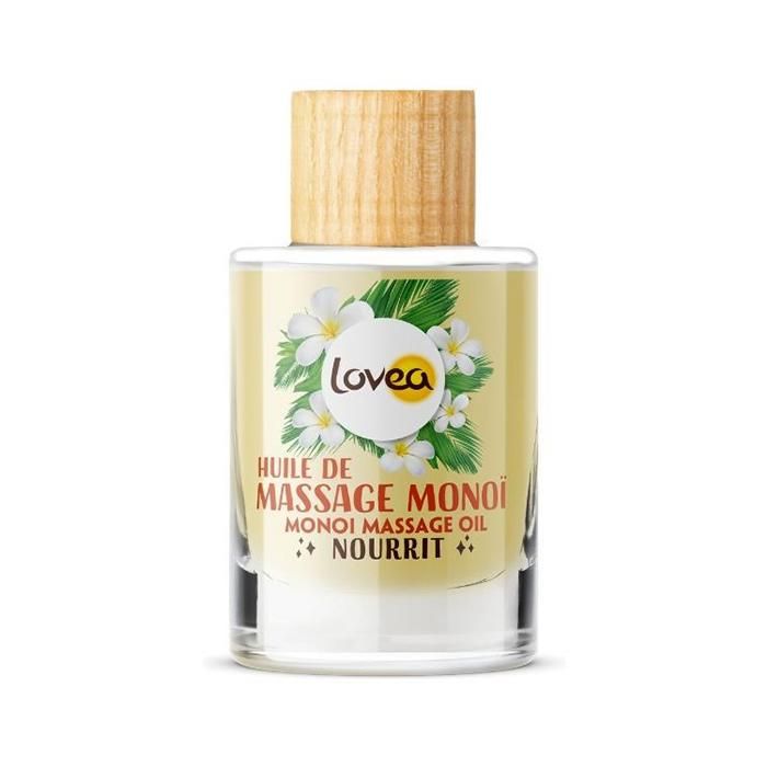 Lovea - Huile De Massage Multi-Usages - Monoï - Tous Types De Peaux 50ml