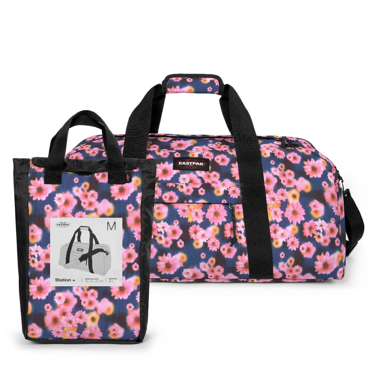 

Eastpak Station + дорожная сумка Soft Navy M 7D1 Soft Navy M