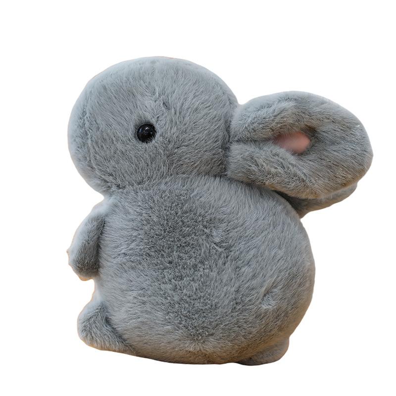 Little Rabbit Plush Toy Cute White Rabbit Doll Children Sleep with Throw Pillow Gift Exchange