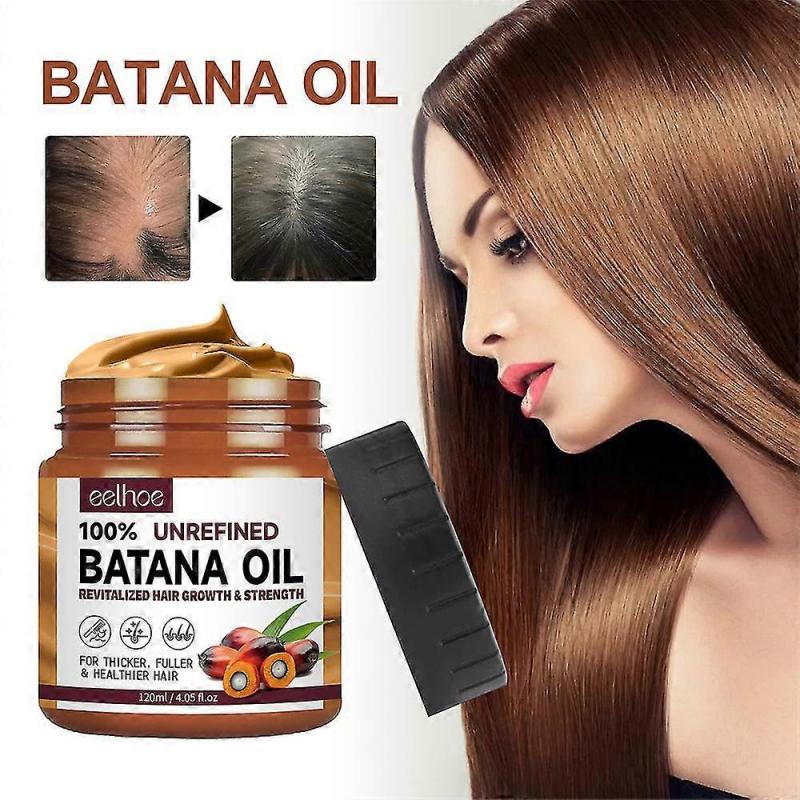 2pcs Batana Oil From Natural Batana Butter For Hair Growth Alopecia Areata Hair Loss Treatment For Men & Wome - Ri