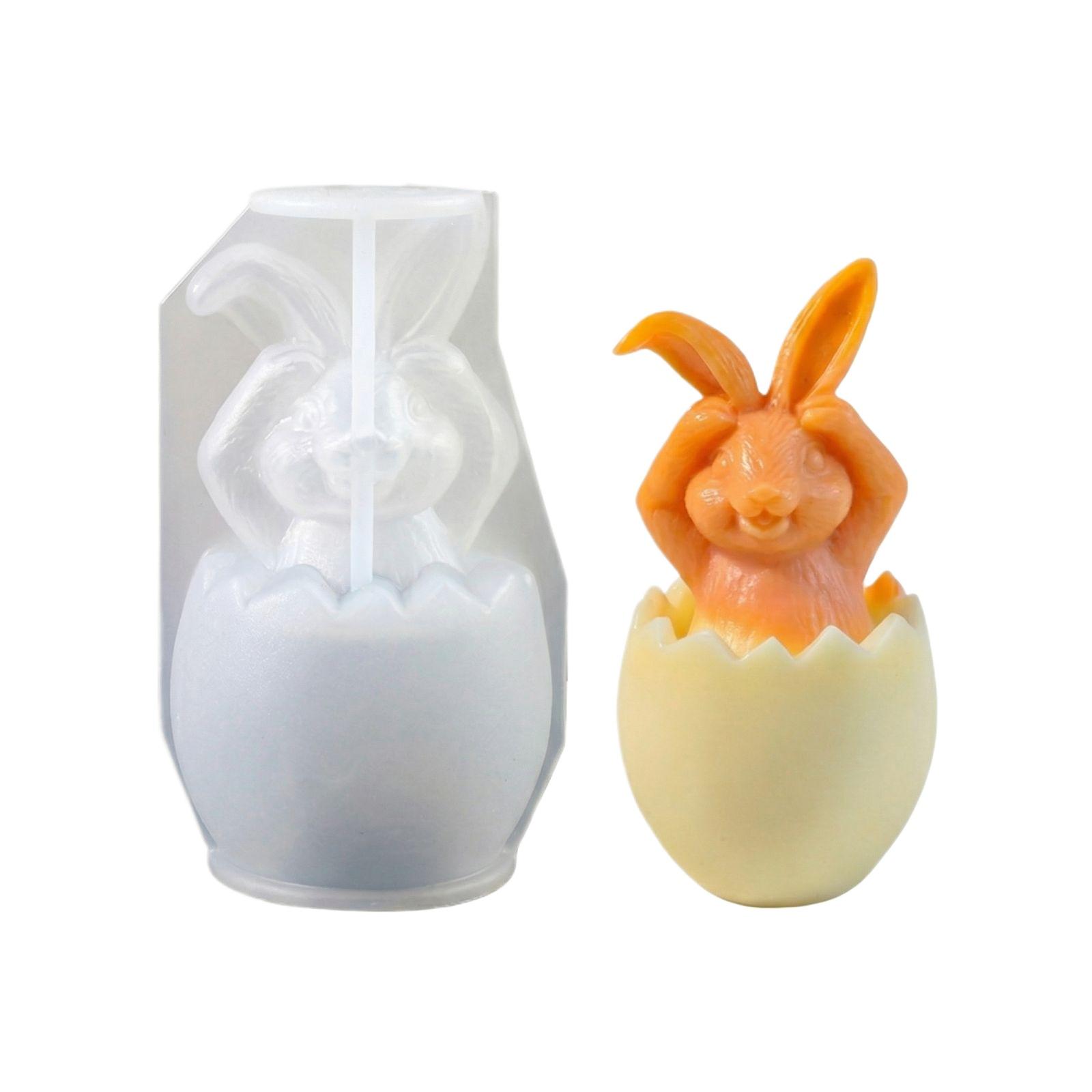 

New Cross-border Easter Cute Home Flower Pot Bunny Creative Resin Ornament One Size