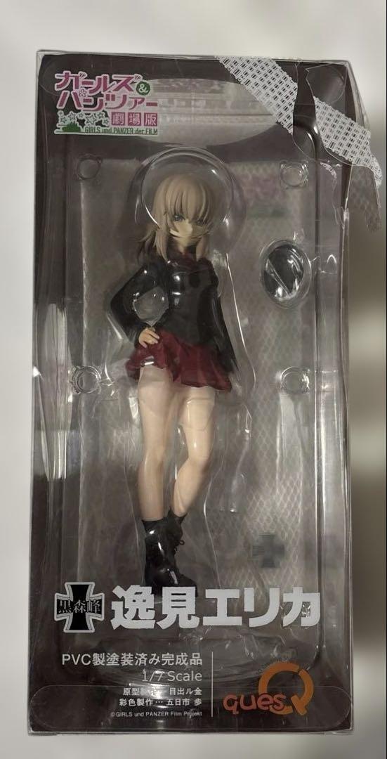 

[Б/У] Редкий, открытый, повреждена коробка, Girls und Panzer the Movie, Ques Q, Эрика Ицуми