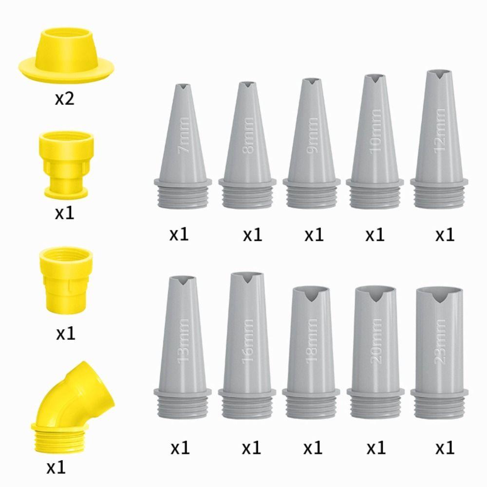 

Home Construction Tools Plastic Glass Glue Nozzles Waterproof Caulking Nozzles Bathroom Style 1