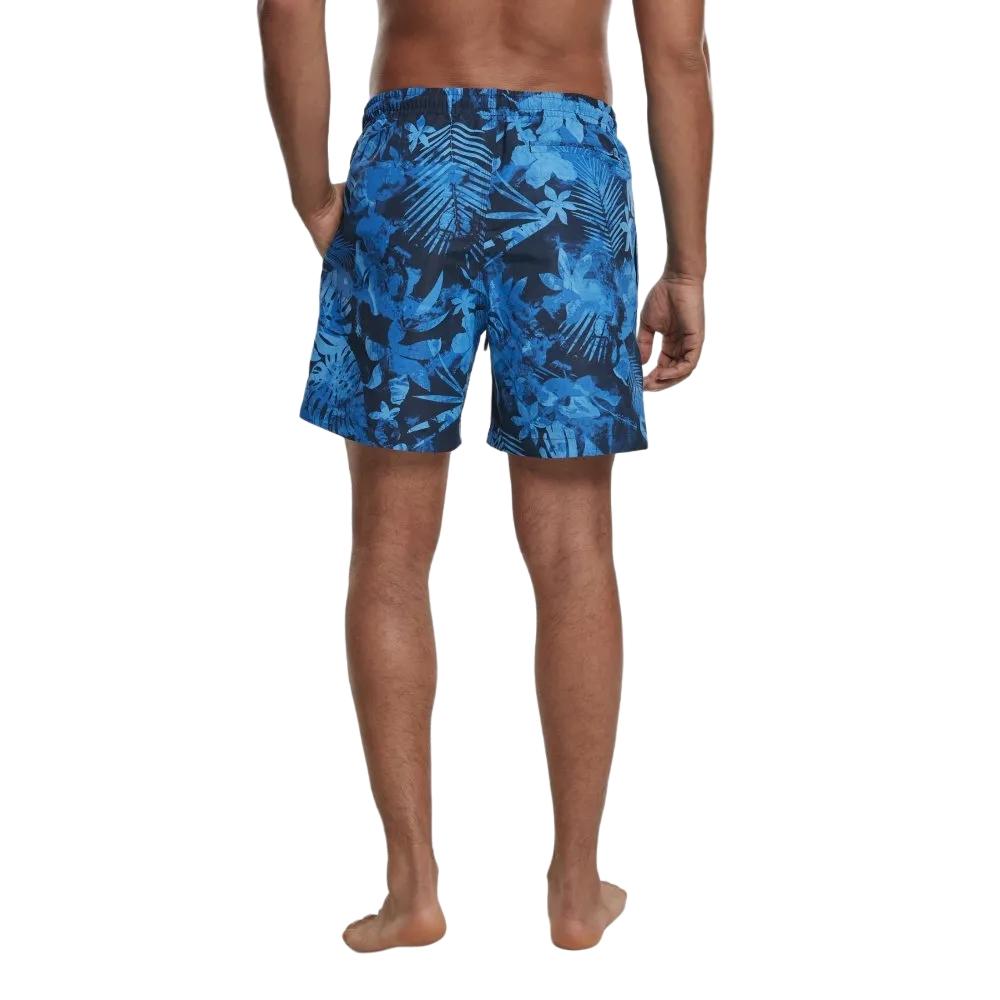 Urban Classics Mens Flower Swim Shorts