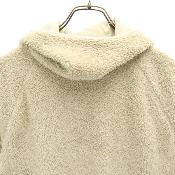 BURTON snow board Long sleeve Pullover Boa Fleece jacket XS Logo Ski Hood Men's Used