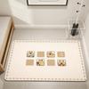 cartoon Capybara Cute animal minimalist Home Bed Rug Kitchen Bath Floor Mat Hallway Balcony Carpet Entrance Doormat hogar Decor