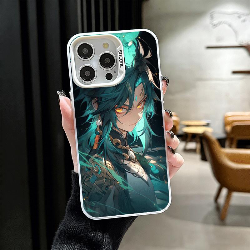 Genshin Impact Xiao Soft Phone Case for iPhone 15 16 17 Pro Max 17Air 16E 14 Plus 13 12 Mini Shockproof Cover Back Shell