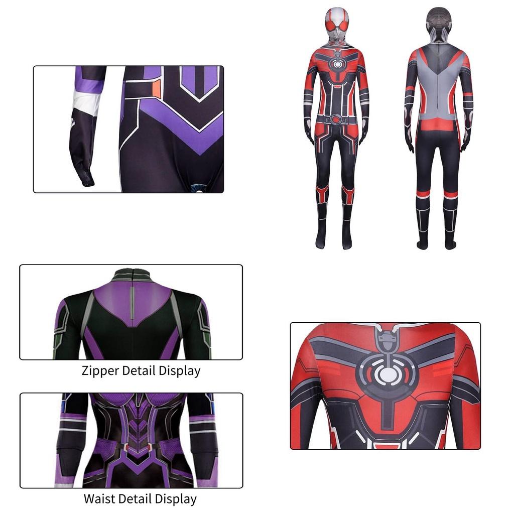 Ant Man 3 Wasp Quantum Ripple Damen Cosplay Kostüm