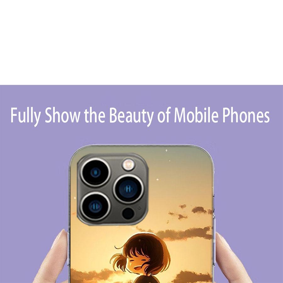 Chapter art Undertale Phone Case For Iphone 17 Air 15 Pro 14 Plus 16 Pro Max 17E 16E 12 13 Mini 11 Cover Cute Fundas