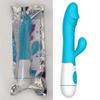 Dual-Action Silicone Vibrator with Variable Frequencies for G-Spot and Massage Stimulation