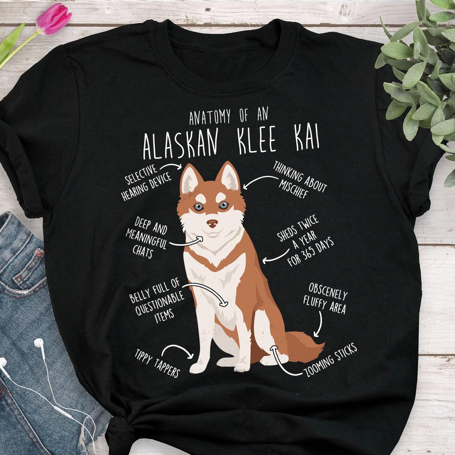 Alaskan Klee Kai Shirt, , , Cute Red Klee Kai T-shirt, Funny Dog Lover Gift, Pet Tee, Dog Mom, Dad, Gift For Him Her Top 120