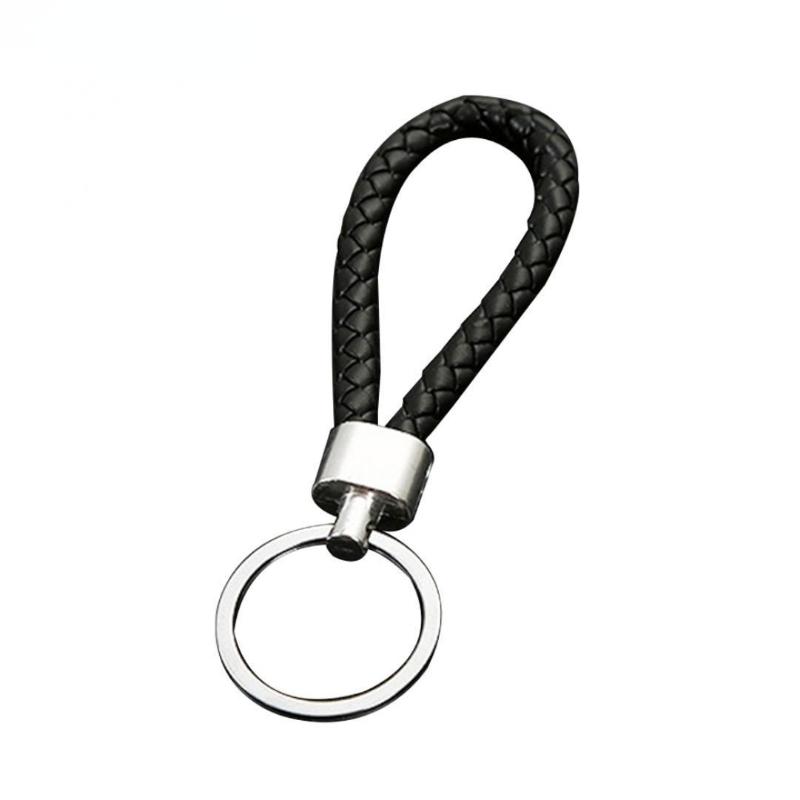 1 Pezzo Portachiavi per Auto in Ecopelle Intrecciata Portachiavi Decorazione da Appendere alla Borsa Fascino Regalo