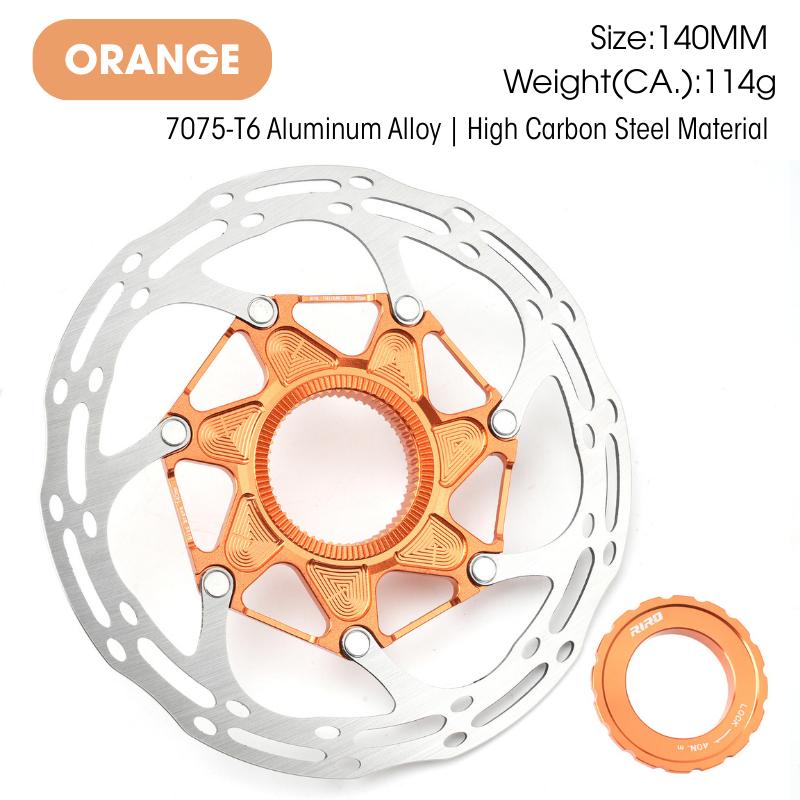 Bike Brake Rotor Discs Centerlock Bicycle Disk Brake 140MM 160MM Mountain Road Cycling Hydraulic Brake Disc Pad MTB Bicycle Part