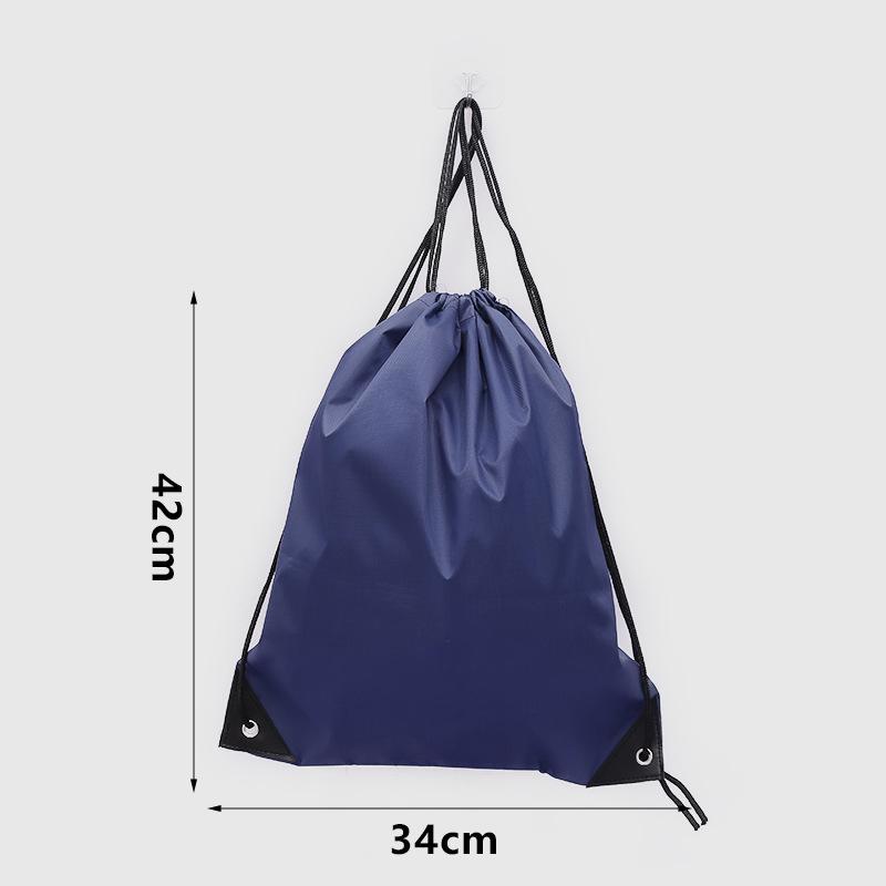 Bolsa de Gimnasio con Cordón para Exterior Mujer Hombre Bolsas con Cuerda Almacenamiento Ropa Zapatos Piscina Embalaje Impermeable Bolsillo Fitness Unisex
