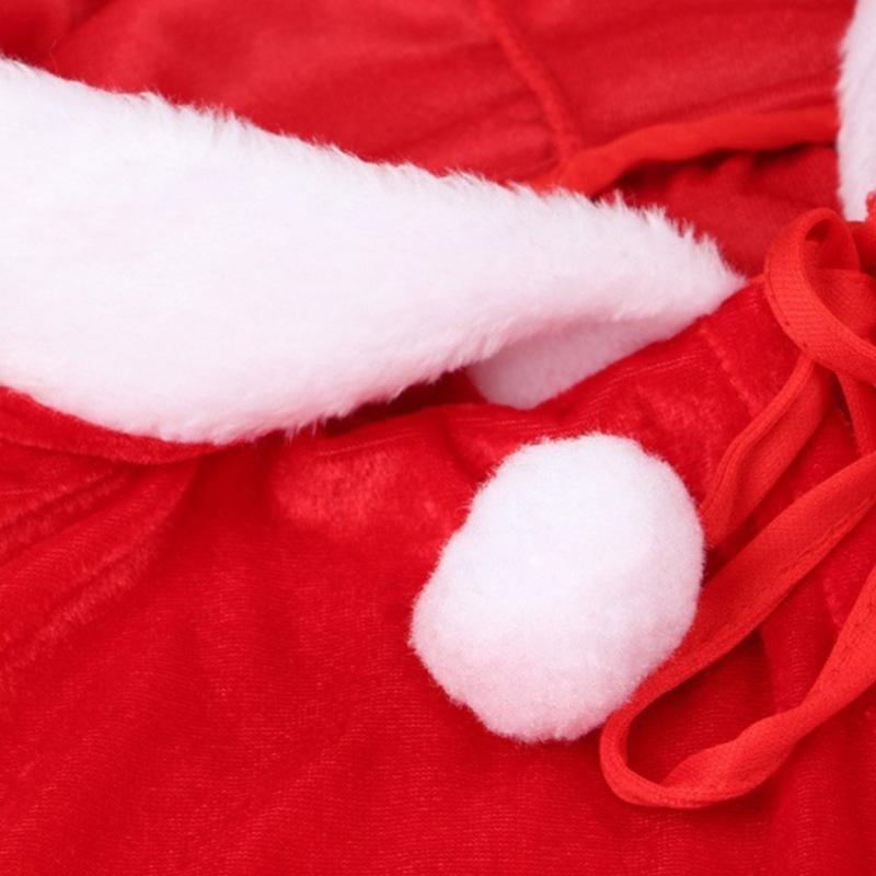 Christmas Santa Costume Suit Accessories Santa Costume for Men Women Kids Comfortable Santa Costume Outfits