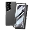 Camera Hole Protection AG Silky Ultra Thin Phone Case with Tempered Glass Film for Samsung Galaxy Z Fold 7 Fold7 Cover