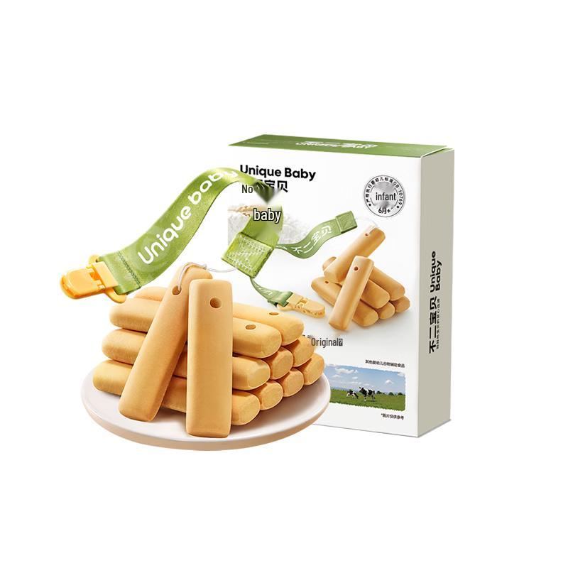 Fuer Baby High-Calcium Teething Biscuits with Anti-Drop Rope