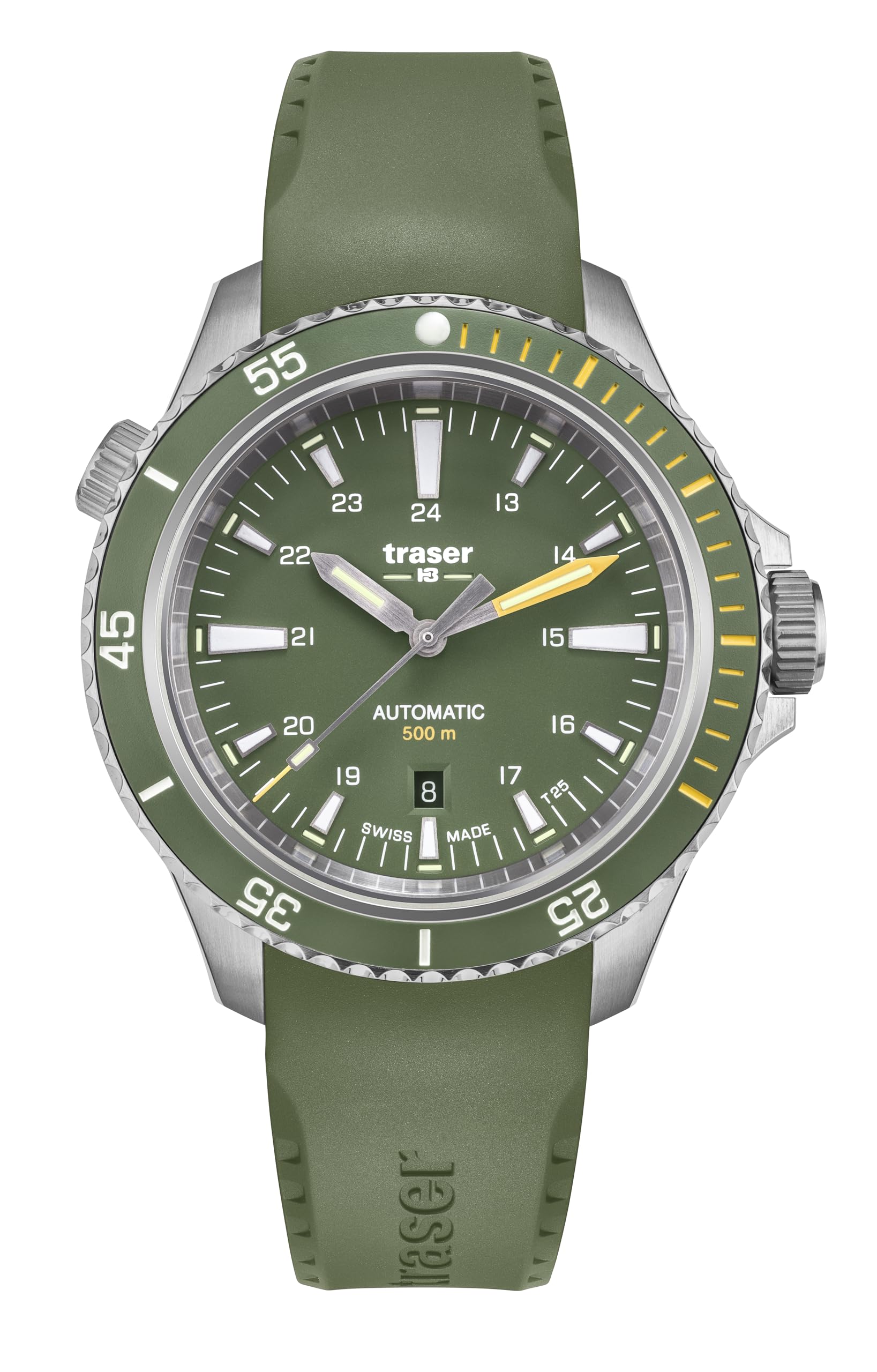 

Watch Tracer P67 Diver Automatic Green 110327 Green [TRASER] Diver s Men s зелений