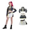 3-teiliges Kpop-Kostüm Rumi Sängerin Tanzkleid 3D-Druck Mädchen Halloween Weihnachts-Kostüme Cosplay Ausgefallene Bühnenauftritts-Outfits