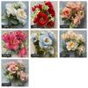 Gifts Artificial Peony Flowers 35cm Fake Flower New Simulation Flower Bouquet  Photo Props