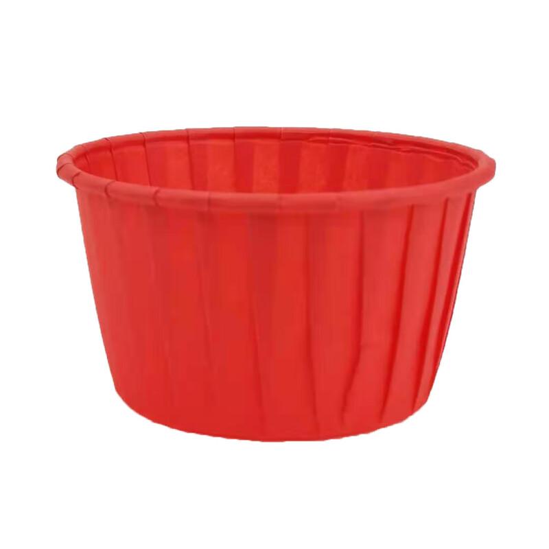 Flicker Oil-Proof Roll-Edge Baking Paper Cups