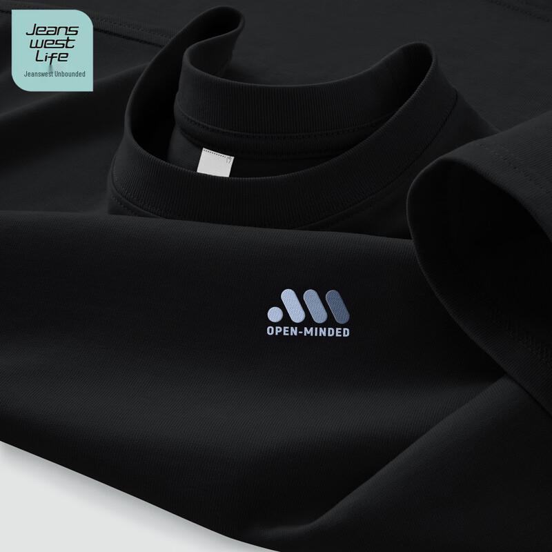 JEANSWEST LIFE Men's Pure Cotton Short Sleeve T-shirt