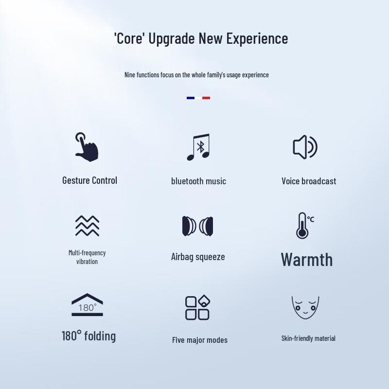 Dis Smart Eye Massager with Heat and Gesture Control