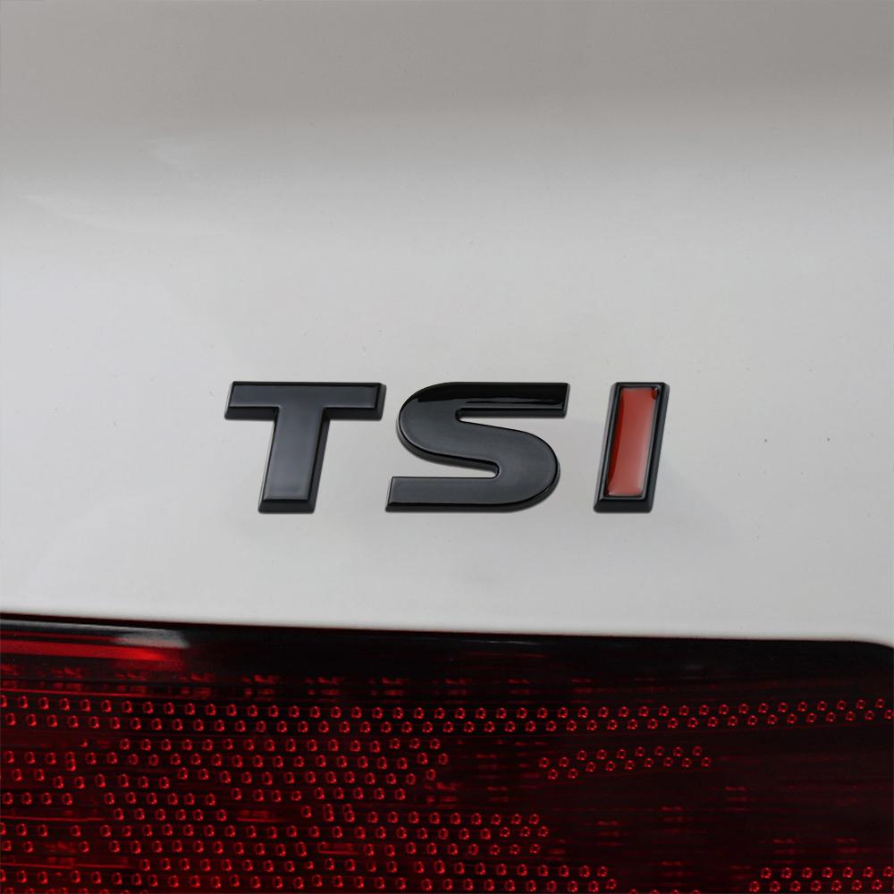 YKPSC1 3D Car Styling Metal Rear Trunk Sticker Badge Auto Accessories For VW GTI Golf8 Polo Passat Mk6 MK7 Tiguan R RLine Magotan Jetta QQ14