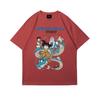 Dragon Ball 2026 Summer 100 Cotton Master Roshi Printed Son Goku Fitness Tshirt Vintage Harajuku Neutral Kids Tshirt Top Y2k