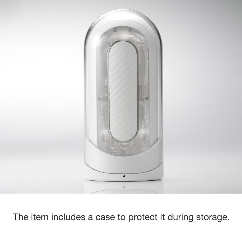 TENGA FLIP 0 Gravity Elektronisch Elektrisch Inklusive Mini-Lotion Vibration, Weiß, Weich, Vibration, Wiederverwendbar,