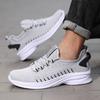 Casual sneakers Men's tennis men's breathable comfort ultralight walking loafers Spring and Autumn flat walking fitness men's sh