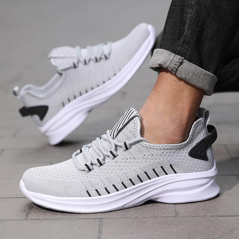 Casual sneakers Men's tennis men's breathable comfort ultralight walking loafers Spring and Autumn flat walking fitness men's sh