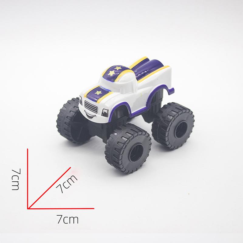 6Pcs Racing Car Blaze And The Monster Machines Miracle Crusher Truck Toys Vehicle Car Transformation Toys Best Gifts For Kids