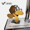 **"Borderless Camping: Heat-Powered Outdoor Fireplace Fan & Creative Ornament"**