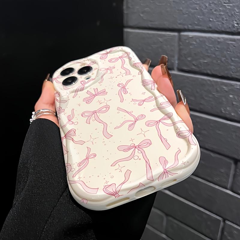 White Cream Wavyedge Phone Case For Samsung Galaxy S26 Ultra S25 S24 FE S22 S23 Ultra Plus A56 A55 A37 A36 A27 A26 A16 A06 Cover