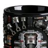 Mechanische Teile Kaffeetasse Keramik 325ml Industrielles Motor Design Tasse Wärmeübertragungs Muster Trinkgeschirr für Autoenthusiasten Ingenieure