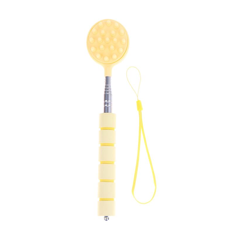 Extendable Cactus Back Scratcher With 2 Size Spikes Foam Handle One-Hand Itch Stick For Men & Women Portable Point Massage Stick