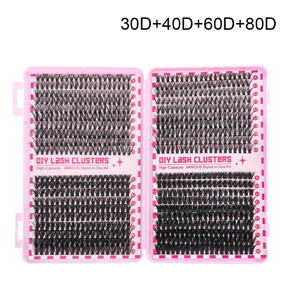 Natural Look 3D Faux Mink Lash Bond and Seal DIY Lash Extension Kit  Makeup Enhancement