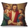 Jesus Christ Portrait Christian Art Cushion Cover Car Decoration Oil Painting Home Pillow Cover